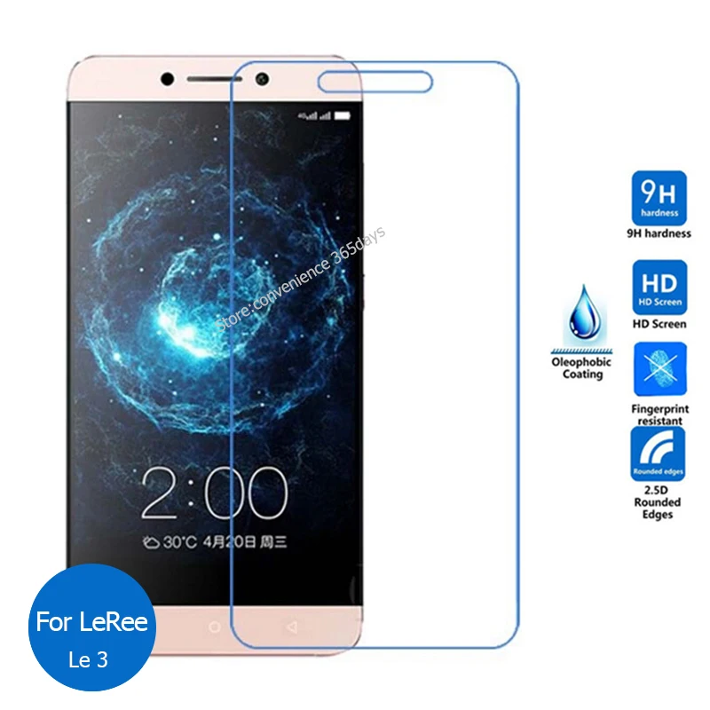 For LeRee Le 3 Tempered Glass Screen Protector 2.5 9h Safety Protective Film on LeEco LE3
For LeRee Le 3 Tempered Glass Screen Protector 2.5 9h Safety Protective Film on LeEco LE3