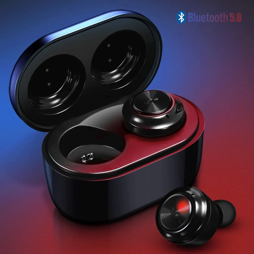 TWS Bluetooth 5.0 Earphone Stereo Wireless Earbuds HIFI Waterproof Sport Earphones Handsfree Gaming Headset with Mic Charge Case 
TWS Bluetooth 5.0 Earphone Stereo Wireless Earbuds HIFI Waterproof Sport Earphones Handsfree Gaming Headset with Mic Charge Case