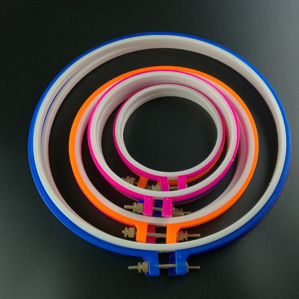 21cm/8.27" Plastic Mutil-color Sewing Machine Embroidery Ring Hoops for Hand Knitting Sewing Craft DIY Tool 12cm 15cm 24cm
21cm/8.27" Plastic Mutil-color Sewing Machine Embroidery Ring Hoops for Hand Knitting Sewing Craft DIY Tool 12cm 15cm 24cm