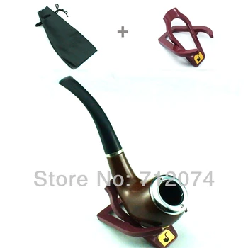 Elegant Vintage Durable Mens Tobacco Smoking Pipe With Cigar Cigarette Smoking Pipe Stand And Pouch Free Shipping N3
Elegant Vintage Durable Mens Tobacco Smoking Pipe With Cigar Cigarette Smoking Pipe Stand And Pouch Free Shipping N3