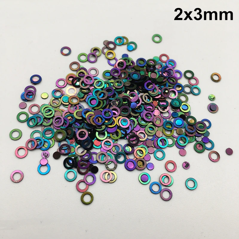 20g 2&3mm Dual Cirle PVC loose Sequins Glitter Paillettes for Nail Art manicure/sewing/wedding decoration confetti
20g 2&3mm Dual Cirle PVC loose Sequins Glitter Paillettes for Nail Art manicure/sewing/wedding decoration confetti
