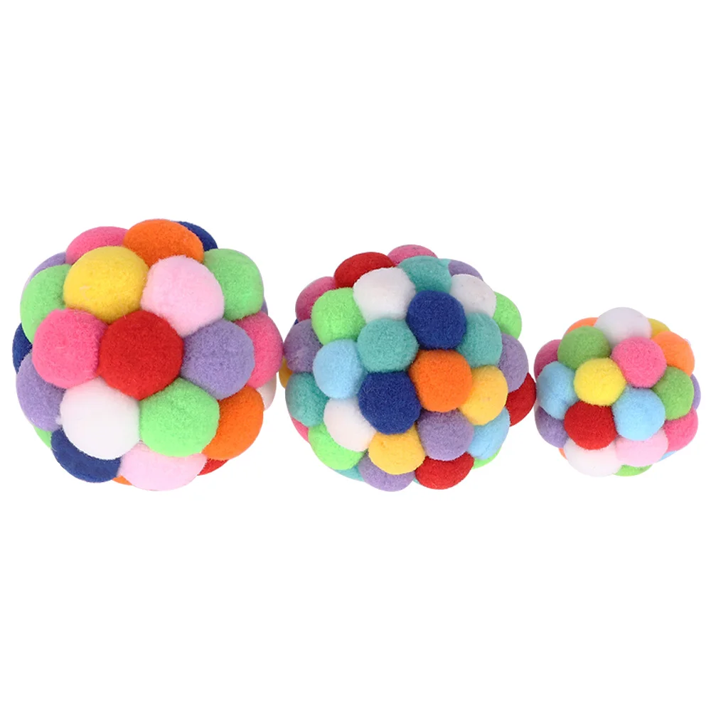 1Pcs Cat Toy Fun Ball Catnip Handmade Bell Ball Pet Supplies Pet Toy Cat Dog Built-in Scratching Device Colorful Interactive Toy
1Pcs Cat Toy Fun Ball Catnip Handmade Bell Ball Pet Supplies Pet Toy Cat Dog Built-in Scratching Device Colorful Interactive Toy