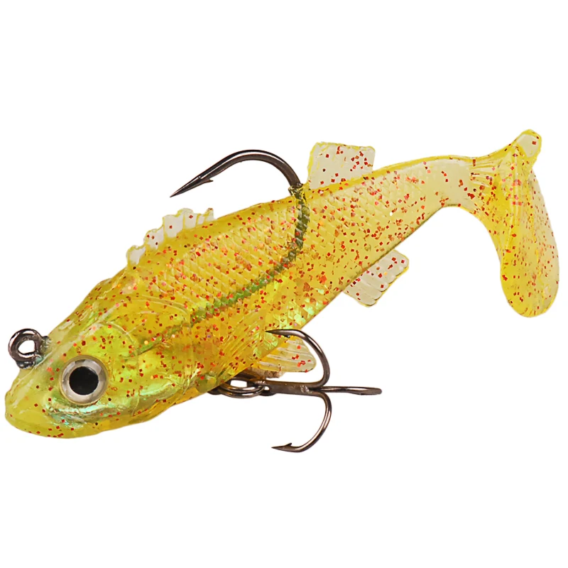 5pcs/Lot 8cm/18.1g Soft Silicone Bait Pesca Iscas Artificiais Carp Fishing Lure With Trble Hooks Fly Fishing Lures Peche Tackle
5pcs/Lot 8cm/18.1g Soft Silicone Bait Pesca Iscas Artificiais Carp Fishing Lure With Trble Hooks Fly Fishing Lures Peche Tackle