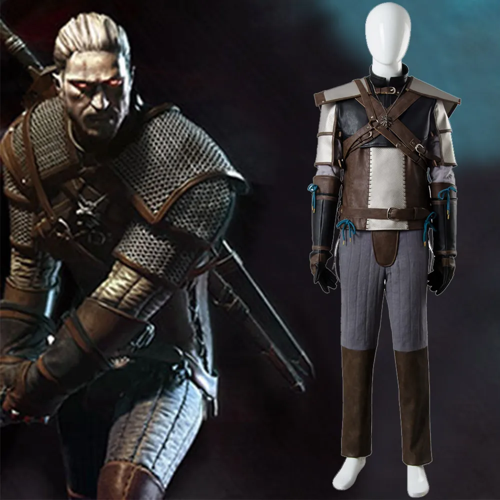 The Witcher 3: Wild Hunt Cosplay Costume Geralt of Rivia Armor Suit Cosplay Costume Outfit Halloween Carnival Costume
The Witcher 3: Wild Hunt Cosplay Costume Geralt of Rivia Armor Suit Cosplay Costume Outfit Halloween Carnival Costume