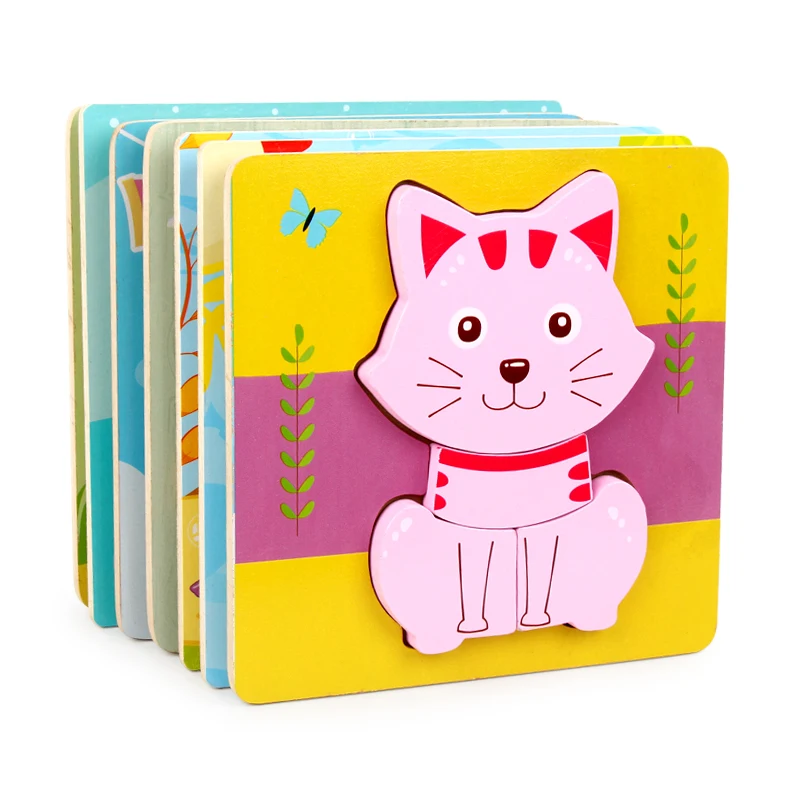 Montessori Materials Animals Puzzle Clever Board Educational Wooden Toys For Children Cat Elephant Baby 3D Puzzles for Toddlers
Montessori Materials Animals Puzzle Clever Board Educational Wooden Toys For Children Cat Elephant Baby 3D Puzzles for Toddlers