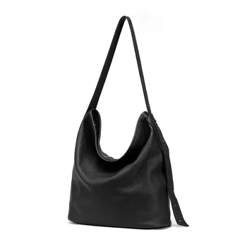 Women's Bag 2019 New Head Layer Cowhide European and American Water Barrel Large Bag Slant and Women's Bag
Women's Bag 2019 New Head Layer Cowhide European and American Water Barrel Large Bag Slant and Women's Bag