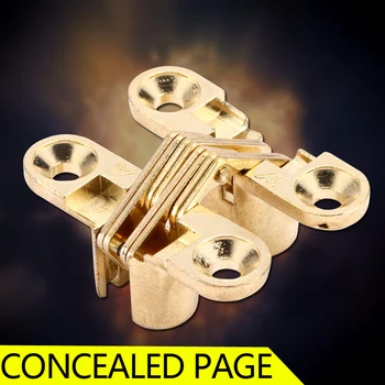 Mhomera Hidden Hinges 8x42MM Invisible Concealed Cross Door Hinge Bearing 180D With Screw For Folding Door/Window Furniture DIY
Mhomera Hidden Hinges 8x42MM Invisible Concealed Cross Door Hinge Bearing 180D With Screw For Folding Door/Window Furniture DIY