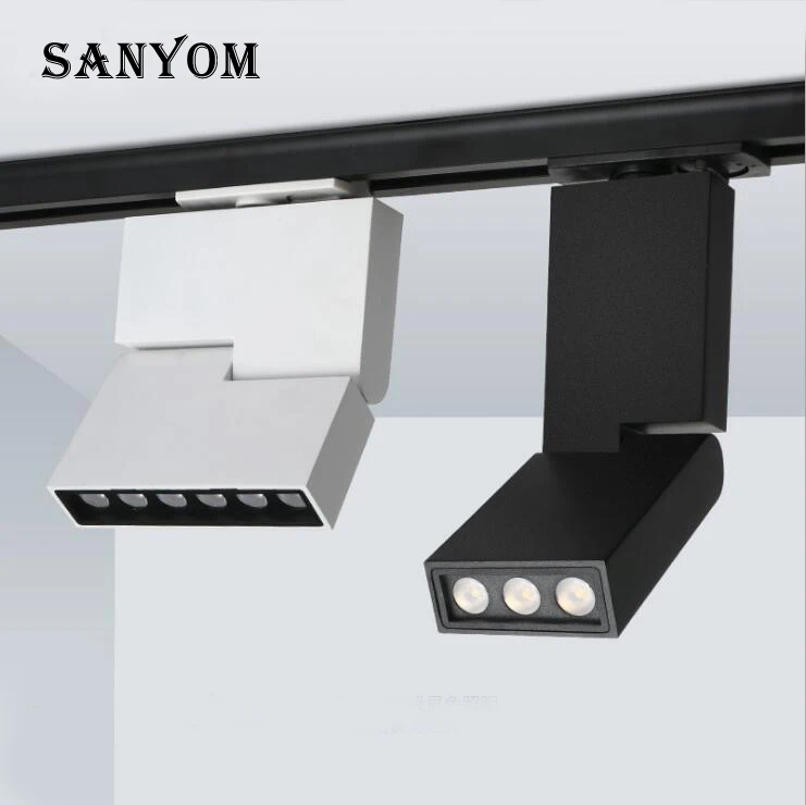 3 wire connection LED Track Light 6W 12W COB Rail Spotlight Lamp adjustment Tracking Fixture Spot Bulb for Store Mall Exhibition
3 wire connection LED Track Light 6W 12W COB Rail Spotlight Lamp adjustment Tracking Fixture Spot Bulb for Store Mall Exhibition
