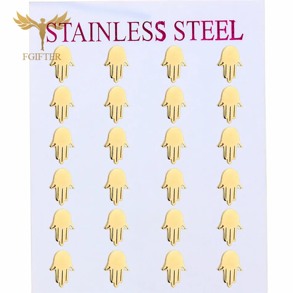 Wholesale Cute Earrings Set Palm Design Stud Earring High Quality Surgical Steel Studs Jewelry Girls Men Women
Wholesale Cute Earrings Set Palm Design Stud Earring High Quality Surgical Steel Studs Jewelry Girls Men Women