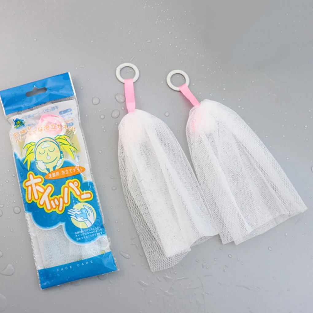 Facial Body Cleansing Soap Foaming Net Bubble Helper Mesh Cleanser Bath Washing Bathroom Accessories Random Color
Facial Body Cleansing Soap Foaming Net Bubble Helper Mesh Cleanser Bath Washing Bathroom Accessories Random Color