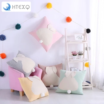 HTEXQ Animal Grey Cushion Cover Adorable Bunny Rabbit Cotton Throw Pillow Case Home Office 18 X 18 Inches Christmas Gift
HTEXQ Animal Grey Cushion Cover Adorable Bunny Rabbit Cotton Throw Pillow Case Home Office 18 X 18 Inches Christmas Gift