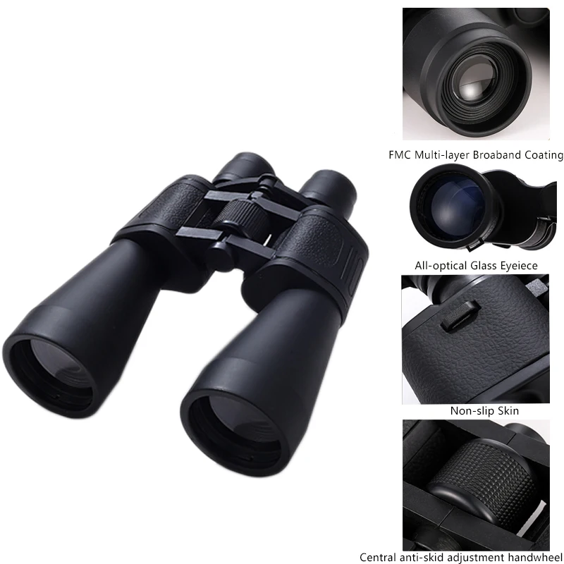 60X90 Binoculars Powerful Telescope HD High Power Low Light Level Night Vision Optical 20X Magnification for Hunting Telescope
60X90 Binoculars Powerful Telescope HD High Power Low Light Level Night Vision Optical 20X Magnification for Hunting Telescope