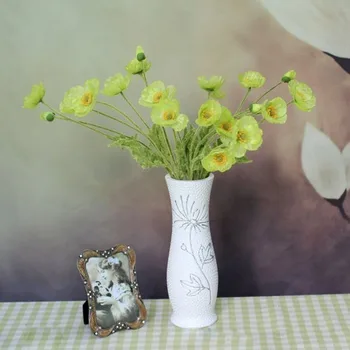 5Pcs Artificial Poppies Fake Silk Flower Branches Home Decoration High-end Wedding Road Lined Up Hotel Decoration
5Pcs Artificial Poppies Fake Silk Flower Branches Home Decoration High-end Wedding Road Lined Up Hotel Decoration