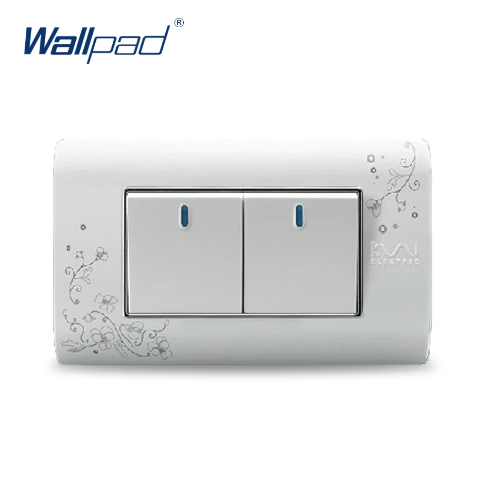 2019 Hot Sale 2 Gang 2 Way Wallpad Luxury Wall Switch Panel Light Switch C30-118 110~250V
2019 Hot Sale 2 Gang 2 Way Wallpad Luxury Wall Switch Panel Light Switch C30-118 110~250V