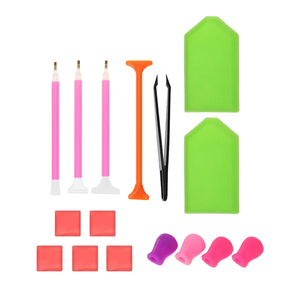 Full Square Embroidery Diamond 5D DIY Diamond Painting Tool Cross Stitch Tray Embroidery Pen Rhinestone Mosaic Painting Tools
Full Square Embroidery Diamond 5D DIY Diamond Painting Tool Cross Stitch Tray Embroidery Pen Rhinestone Mosaic Painting Tools