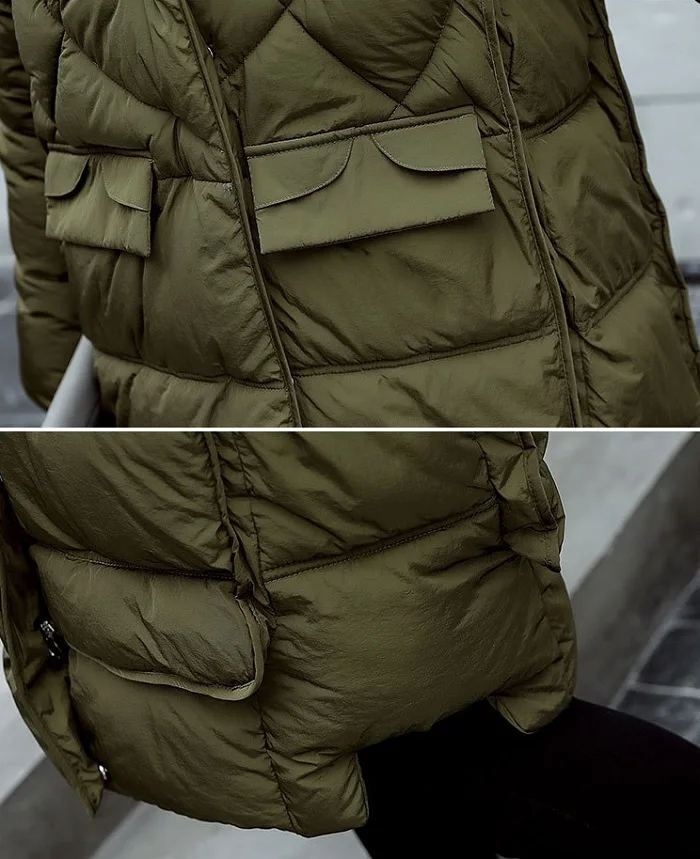 New Parkas real fur 2017 winter jacket women long down jacket Female Women Winter Coat fur collar45