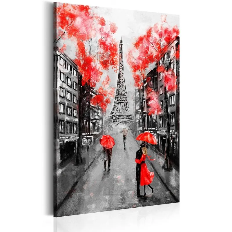 DIY Framed Canvas Painting City Landscape Paris The City of Love Paris Street Picture Lovers In Red Umbrella Canvas Painting
DIY Framed Canvas Painting City Landscape Paris The City of Love Paris Street Picture Lovers In Red Umbrella Canvas Painting