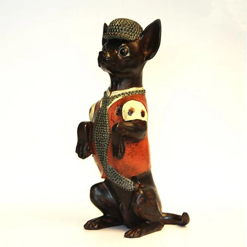 Elegant Cute Chihuahua Dog Creative Personality Chihuahua Dog Resin Dog Ornaments Figurine Statue Artificial Best Gift
Elegant Cute Chihuahua Dog Creative Personality Chihuahua Dog Resin Dog Ornaments Figurine Statue Artificial Best Gift
