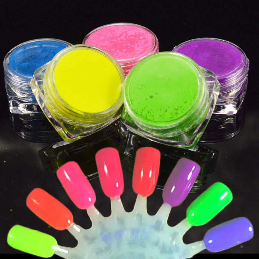 5 box Neon Phosphor Holographic Glitter Powder Nail Art Glitter Sets DIY Fluorescent Colorful Pigment Dust Nail Decor CH257
5 box Neon Phosphor Holographic Glitter Powder Nail Art Glitter Sets DIY Fluorescent Colorful Pigment Dust Nail Decor CH257