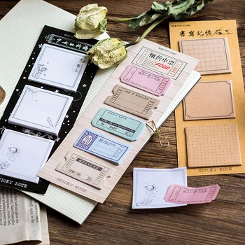 1PC Kawaii Colorful Retro Ticket Sticker Bookmark Marker Memo Pad Flags Sticky Note Stationery Student Office Supplies sl1387
1PC Kawaii Colorful Retro Ticket Sticker Bookmark Marker Memo Pad Flags Sticky Note Stationery Student Office Supplies sl1387