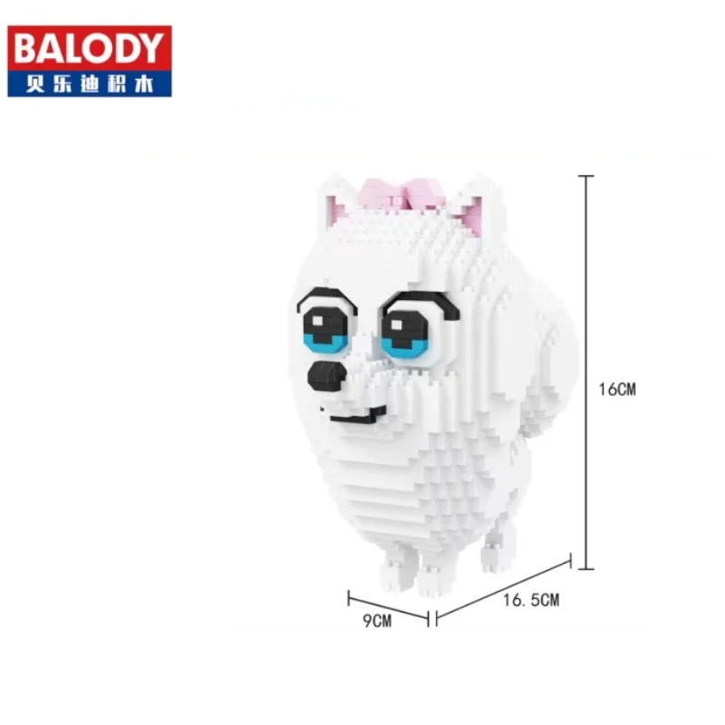 Lovely Dog Pomeranian Mini blocks Balody Plastic Building toys Pet Dachshund Model Educational Bricks Toys for Children Gifts
Lovely Dog Pomeranian Mini blocks Balody Plastic Building toys Pet Dachshund Model Educational Bricks Toys for Children Gifts
