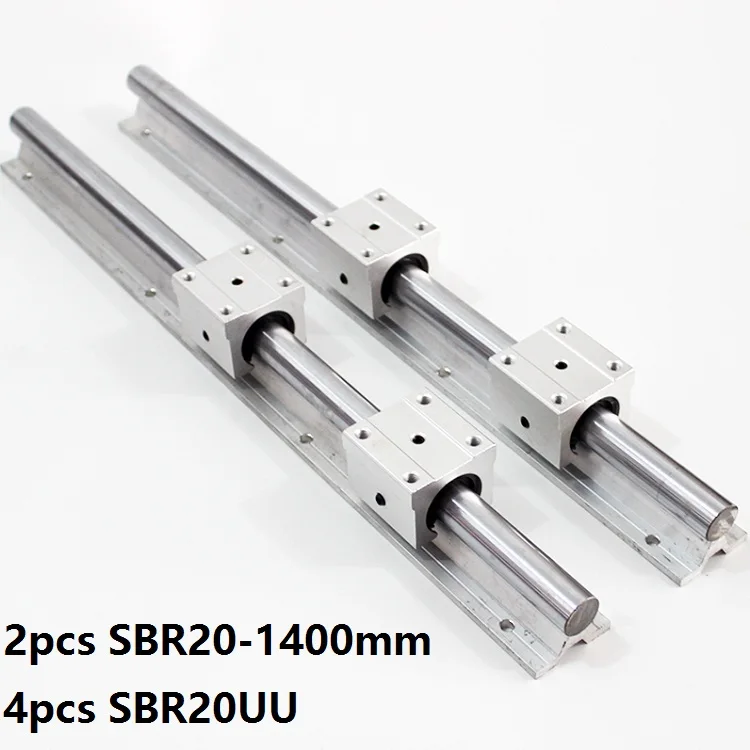 2 шт. SBR20 20 мм 1400 мм Поддержка линейной направляющей + 4 шт. SBR20UU линейный подшипник скользящие блоки для фрезерных станков с ЧПУ
2 шт. SBR20 20 мм 1400 мм Поддержка линейной направляющей + 4 шт. SBR20UU линейный подшипник скользящие блоки для фрезерных станков с ЧПУ