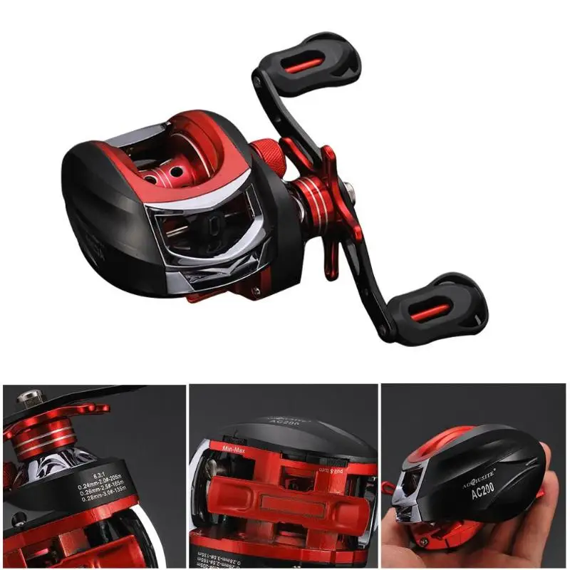 New Full Metal Adjustable Fishing Reel Magnetic Brake 10+1 Ball Bearings Water Drop Bait Casting Fishing Wheel Fish Tackle Pesca
New Full Metal Adjustable Fishing Reel Magnetic Brake 10+1 Ball Bearings Water Drop Bait Casting Fishing Wheel Fish Tackle Pesca