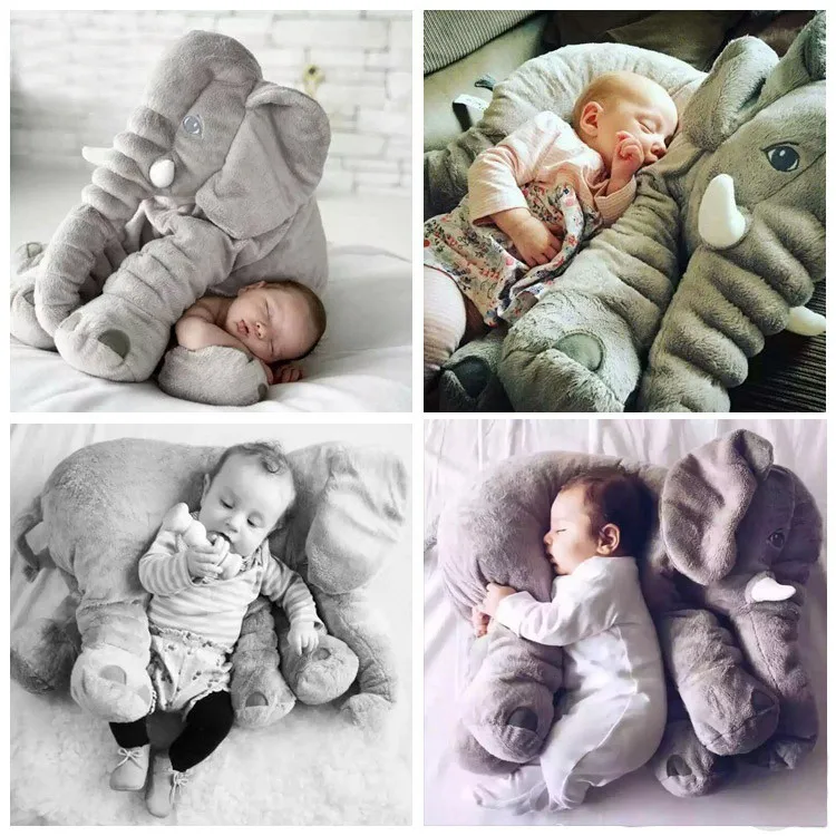 baby elephant sleeping pillow
