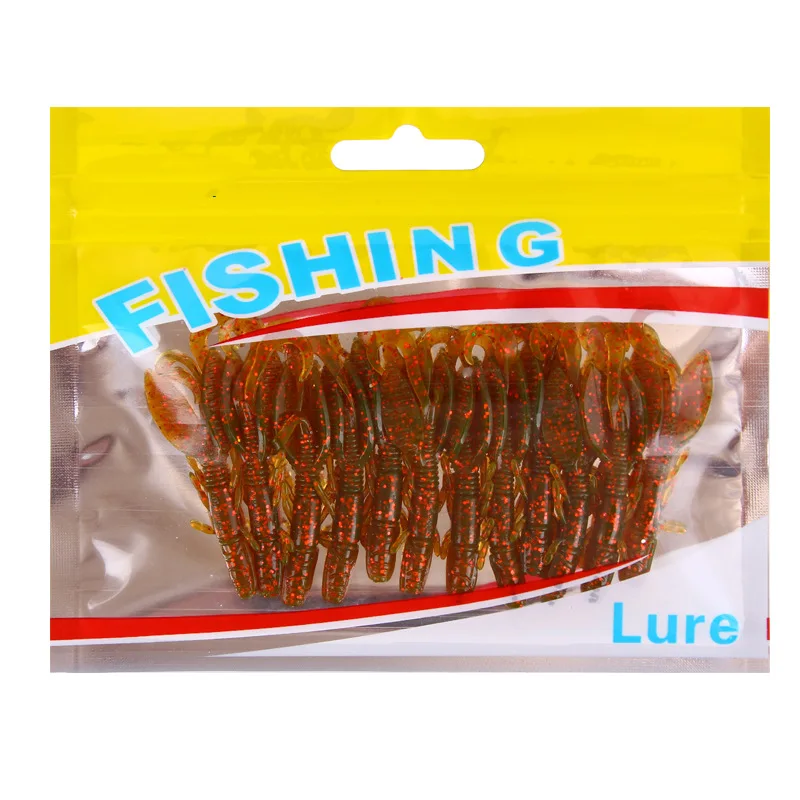 Crystal Simulation Soft Shrimp Per Pack 12pcs Road Asian Lure Hot Sale 5.5cm/1.4g Soft Insect Bait Free Shipping
Crystal Simulation Soft Shrimp Per Pack 12pcs Road Asian Lure Hot Sale 5.5cm/1.4g Soft Insect Bait Free Shipping