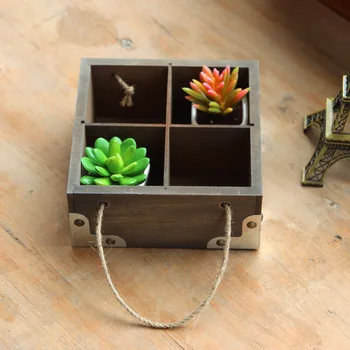 Retro Wooden Box Wooden boxes Home Decor Square Wooden Flowerpot Kit Desktop Fleshy Storage Box Case
Retro Wooden Box Wooden boxes Home Decor Square Wooden Flowerpot Kit Desktop Fleshy Storage Box Case