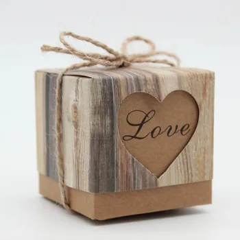 50pcs Wave Kraft Paper Box with ribbons and tags wedding baby shower favors candy box gift packing boxes vintage party favours
50pcs Wave Kraft Paper Box with ribbons and tags wedding baby shower favors candy box gift packing boxes vintage party favours