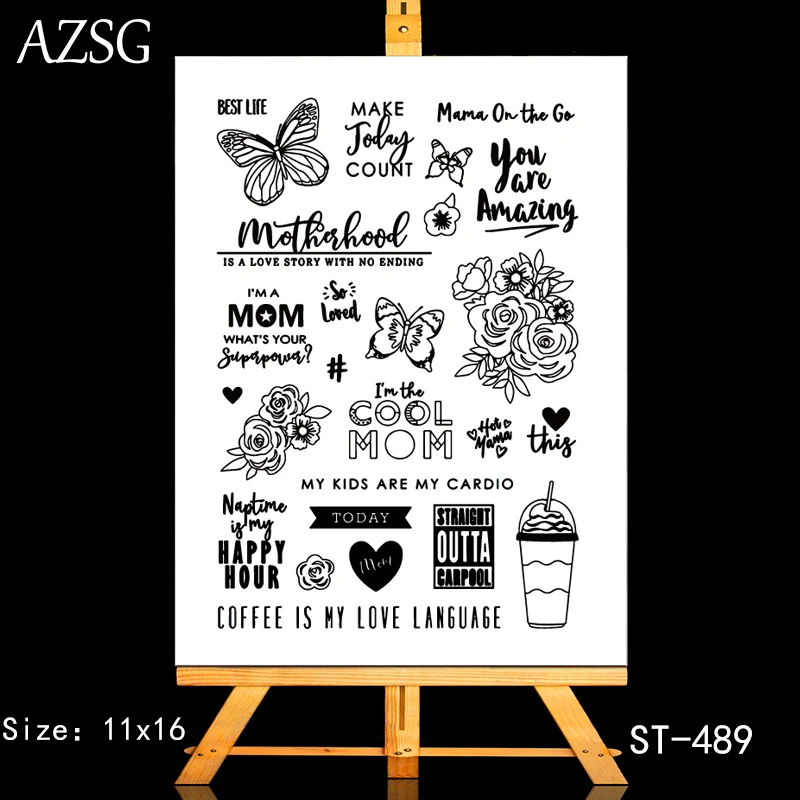 AZSG Ice cream Heart-shaped Butterfly Clear Stamps/Seals For DIY Scrapbooking/Card Making/Album Decorative Silicone Stamp Crafts
AZSG Ice cream Heart-shaped Butterfly Clear Stamps/Seals For DIY Scrapbooking/Card Making/Album Decorative Silicone Stamp Crafts
