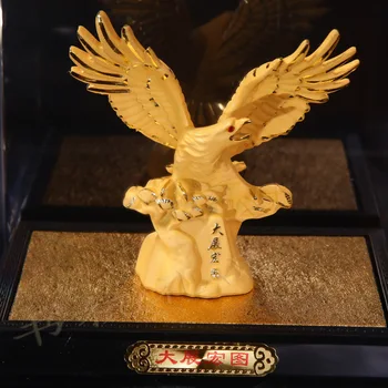 Golden appearance of the eagle Gift home desktop decor decoration ornaments(A778)
Golden appearance of the eagle Gift home desktop decor decoration ornaments(A778)
