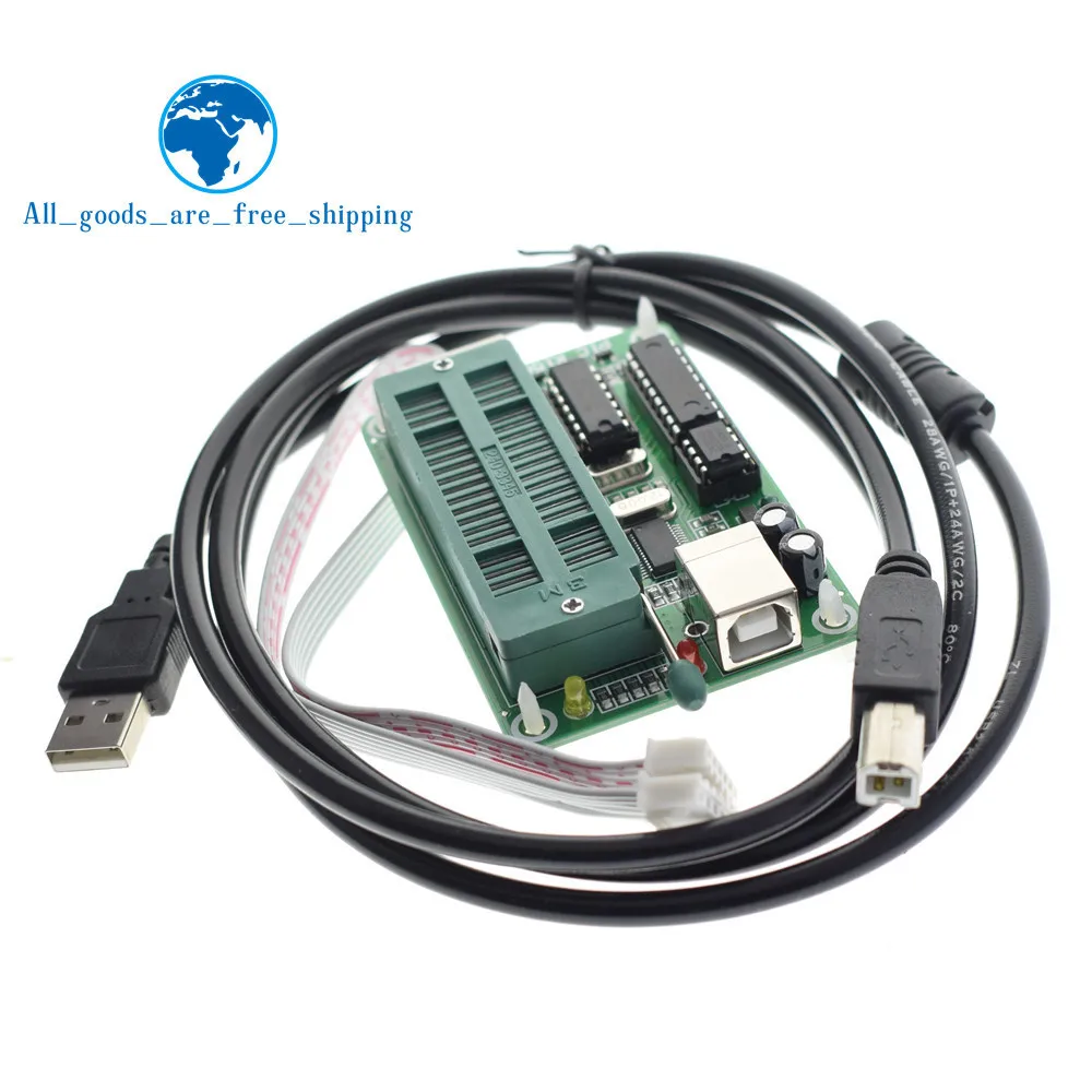 TZT 1SET PIC Microcontroller USB Automatic Programming Programmer K150 + ICSP Cable
TZT 1SET PIC Microcontroller USB Automatic Programming Programmer K150 + ICSP Cable