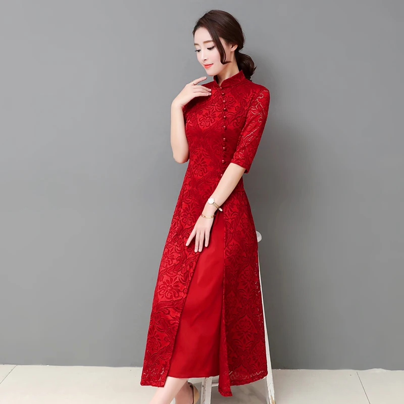 Vintage Lace Dress Women 2019 Spring Summer Elegant Short Sleeve A-line Casual Dress Elegent Party Vestidos Plus Size 3XL
Vintage Lace Dress Women 2019 Spring Summer Elegant Short Sleeve A-line Casual Dress Elegent Party Vestidos Plus Size 3XL