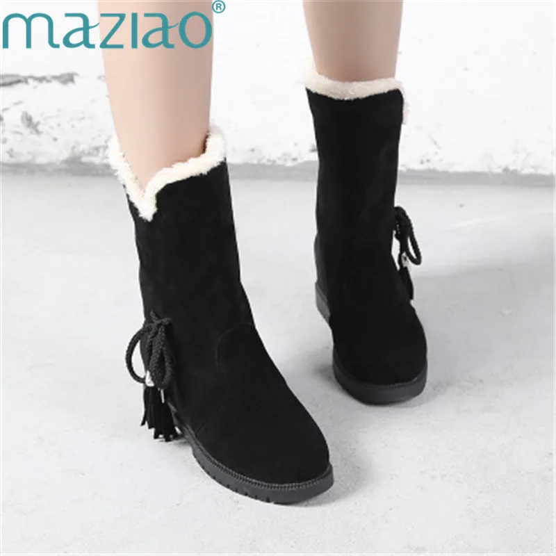 Boots for Women Non-slip Plus Velvet Lace Up Ladies Shoes Casual Flats Moccasins Women Ankle Boots MAZIAO
Boots for Women Non-slip Plus Velvet Lace Up Ladies Shoes Casual Flats Moccasins Women Ankle Boots MAZIAO