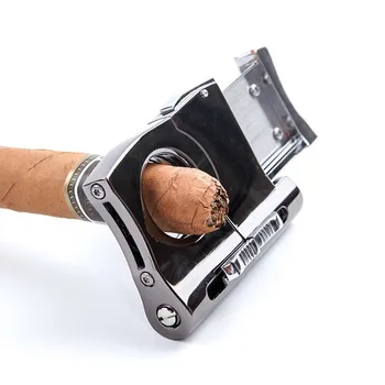 Silver Cigar Cutter Scissors with Two Different Size Cigar Drills Stainless Steel Tobacco Puncher Sharp Cigar Knife Accessories
Silver Cigar Cutter Scissors with Two Different Size Cigar Drills Stainless Steel Tobacco Puncher Sharp Cigar Knife Accessories