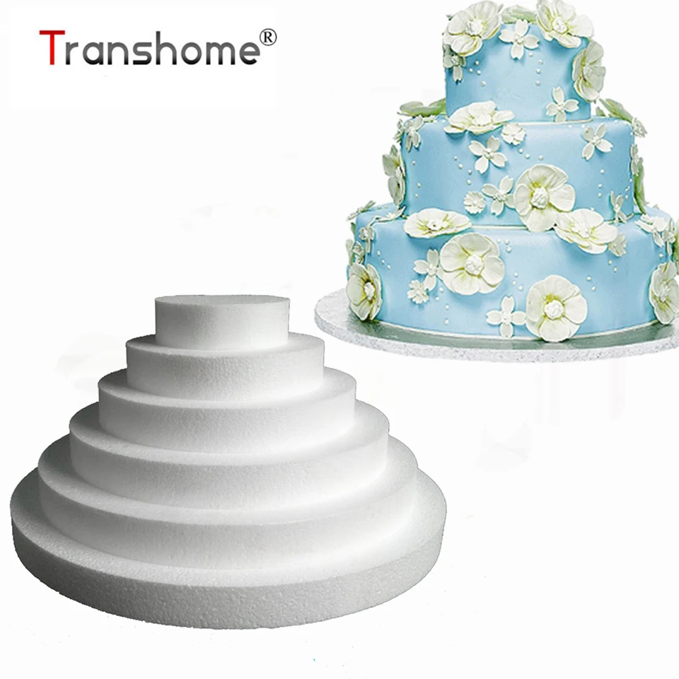 Transhome Cake bottom tray 4-12inches Extra Hard High Density Foam Cake Model Bottom Cylindrical Fondant Cake Tray Dropshipping
Transhome Cake bottom tray 4-12inches Extra Hard High Density Foam Cake Model Bottom Cylindrical Fondant Cake Tray Dropshipping