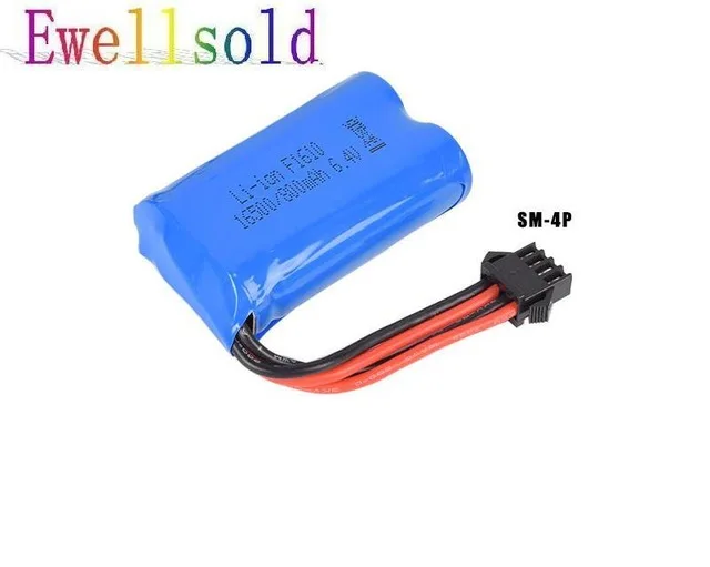 18628 18629 18428 18429 1/18 6.4v 800mah 15C 16500 Li-ion Battery RC toys battery SM-4P for remote control car ship drone
18628 18629 18428 18429 1/18 6.4v 800mah 15C 16500 Li-ion Battery RC toys battery SM-4P for remote control car ship drone