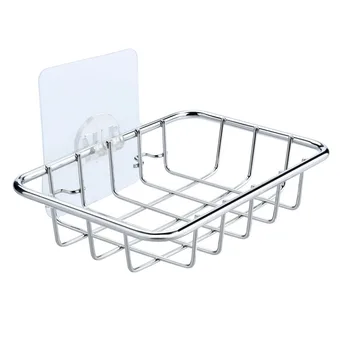 Stainless Steel Sink Sucker Organizer Shelf Bathroom Wall Vacuum Suction Cup Sponges Storage Basket Kitchen Soap Towel Holder #F
Stainless Steel Sink Sucker Organizer Shelf Bathroom Wall Vacuum Suction Cup Sponges Storage Basket Kitchen Soap Towel Holder #F