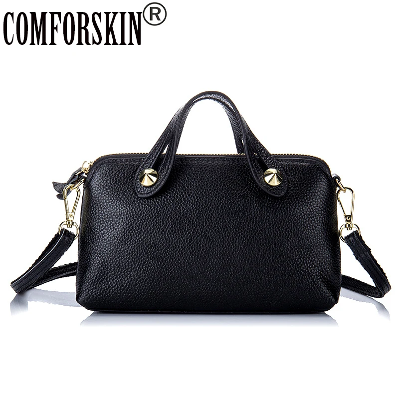 COMFORSKIN European And American Women Handbags Premium 100% Cowhide Leather Practical Messenger Bags Hot Brand Shoulder Bags
COMFORSKIN European And American Women Handbags Premium 100% Cowhide Leather Practical Messenger Bags Hot Brand Shoulder Bags