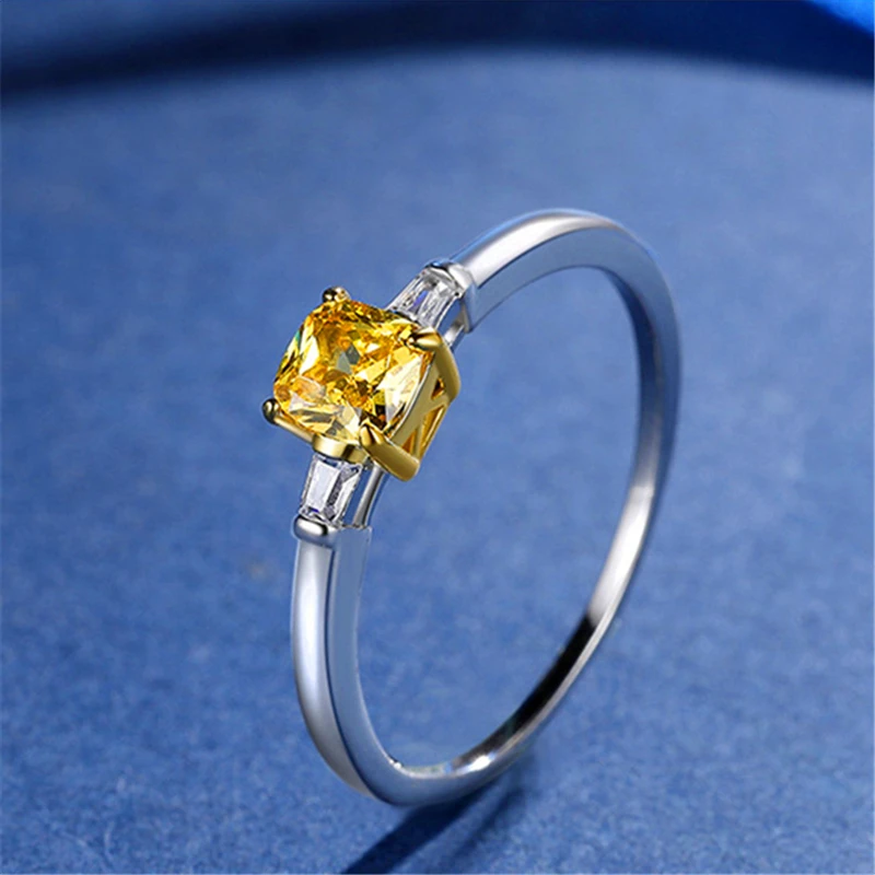 Colorful zircon rings, ladies trend hot style high imitation yellow zircon rings.Luxury and elegant, suitable for memorial gifts
Colorful zircon rings, ladies trend hot style high imitation yellow zircon rings.Luxury and elegant, suitable for memorial gifts