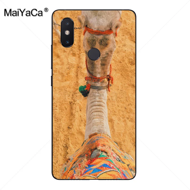 Милый чехол для телефона MaiYaCa Camels in the desert xiaomi mi 8 se 6 note2 note3 redmi 5 plus note4 5|Бамперы| |