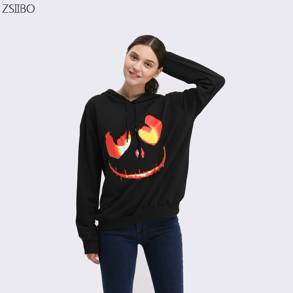 New harajuku Halloween fashion new pullover loose sweater Devil print hooded sweater women plus size ugly christmas sweater
New harajuku Halloween fashion new pullover loose sweater Devil print hooded sweater women plus size ugly christmas sweater