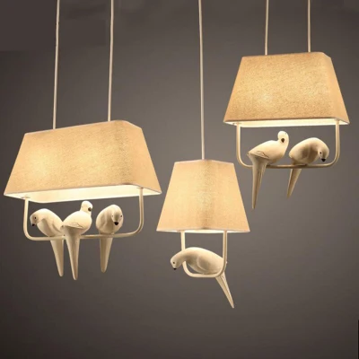 led e27 Nordic Iron Fabric Resin Bird LED Lamp LED Light.Pendant Lights.Pendant Lamp.Pendant light For Foyer Dinning Room
led e27 Nordic Iron Fabric Resin Bird LED Lamp LED Light.Pendant Lights.Pendant Lamp.Pendant light For Foyer Dinning Room