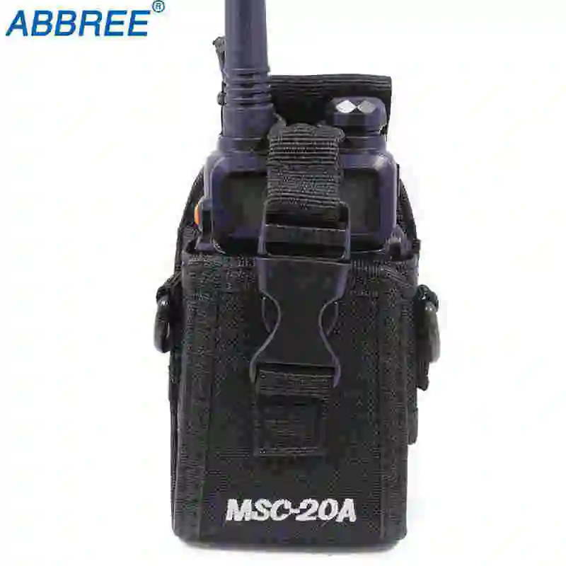 MSC 20A иди и болтай Walkie Talkie чехол держатель мешка для BaoFeng UV 5R BF 888S 82 S TYT Wouuxn