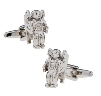 Newest Fashion Cufflinks Cuff Links Silver Astronaut Designed Cufflinks Shirt Buttons Studs Men's Gift Fashion Jewelry 20pairs
Newest Fashion Cufflinks Cuff Links Silver Astronaut Designed Cufflinks Shirt Buttons Studs Men's Gift Fashion Jewelry 20pairs