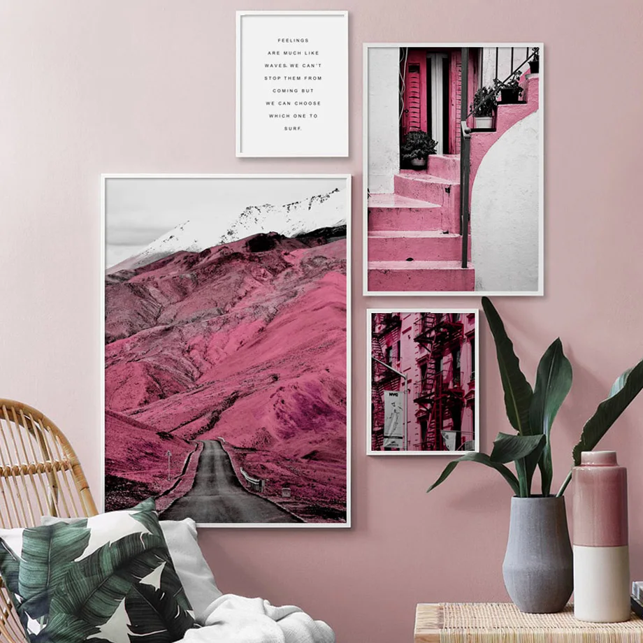 Pink Stairs Mountain Road Quotes Wall Art Canvas Painting Nordic Posters And Prints Wall Pictures For Living Room Pop Art Decor
Pink Stairs Mountain Road Quotes Wall Art Canvas Painting Nordic Posters And Prints Wall Pictures For Living Room Pop Art Decor
