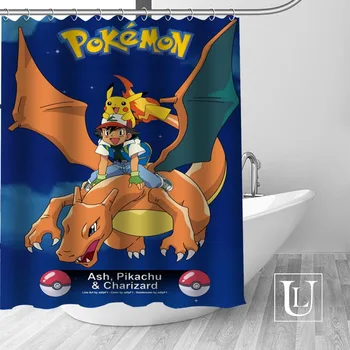 Big Sale New Custom Pokemon Modern Shower Curtain with Hooks bathroom Waterproof Polyester Fabric
Big Sale New Custom Pokemon Modern Shower Curtain with Hooks bathroom Waterproof Polyester Fabric