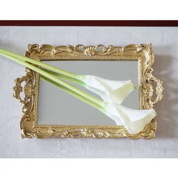 retro gold palace wind luxury carved hand-painted mirror tray tray ornaments wedding decoration
retro gold palace wind luxury carved hand-painted mirror tray tray ornaments wedding decoration